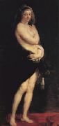 Peter Paul Rubens Helena Fourment in a Fur Wrap or Het Pelsken (mk01) oil painting reproduction